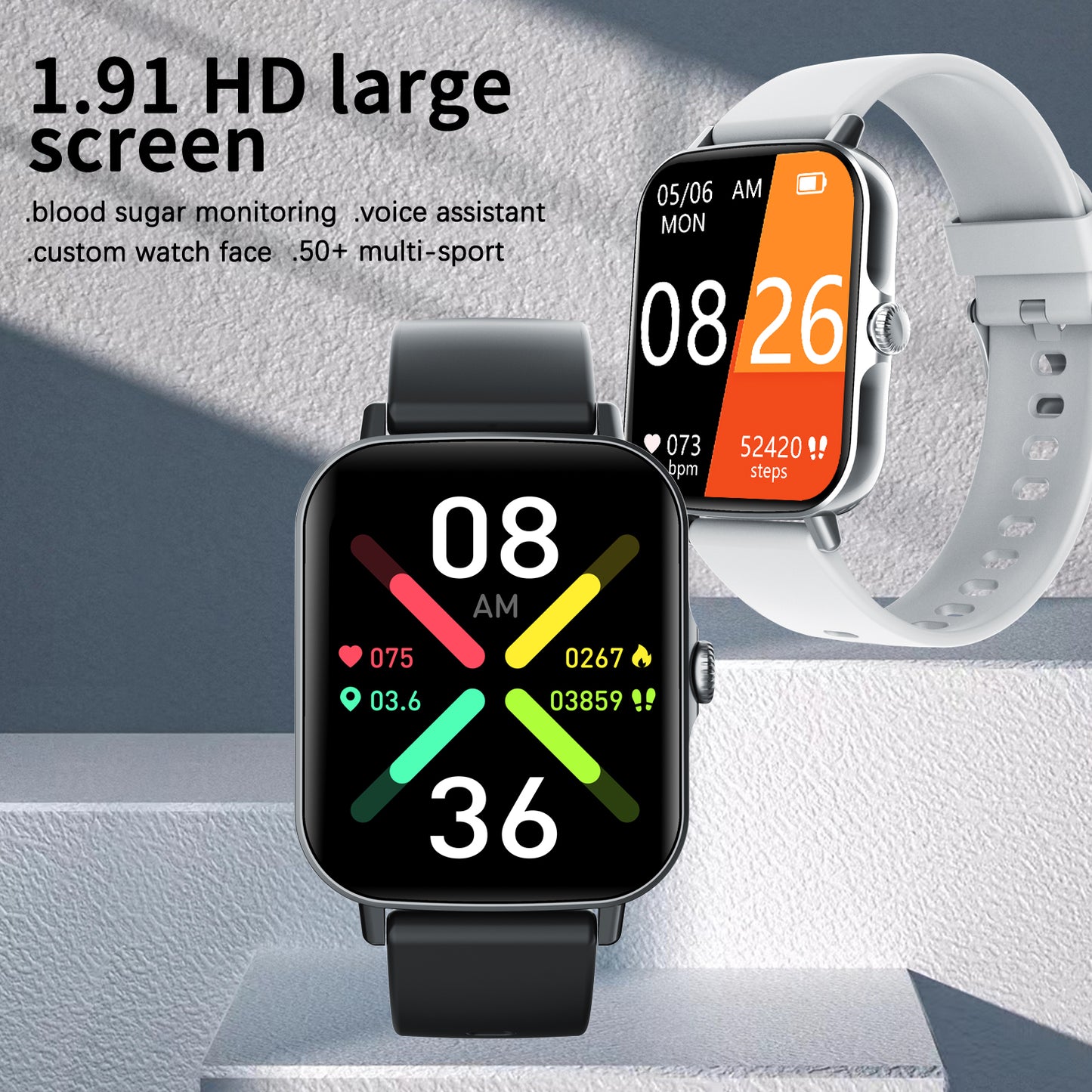 KH107 Sports Passion 24 Hours Health Monitoring Body Temperature