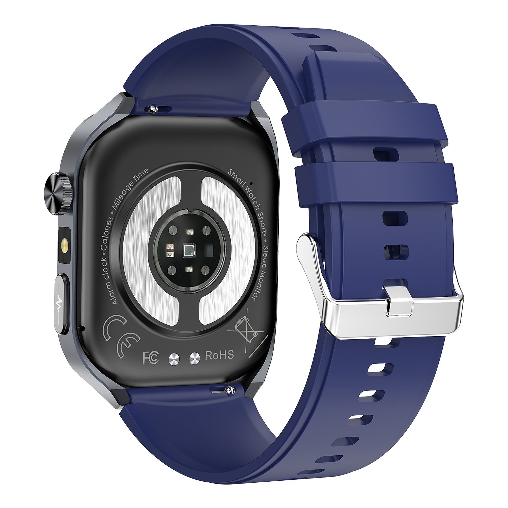 KH572 ECG + HRV Monitoring, 24/7 Heart Rate Blood Pressure SpO2 Stress Monitoring Smart Watch, Micro-physical Examination Body Composition Bluetooth Call