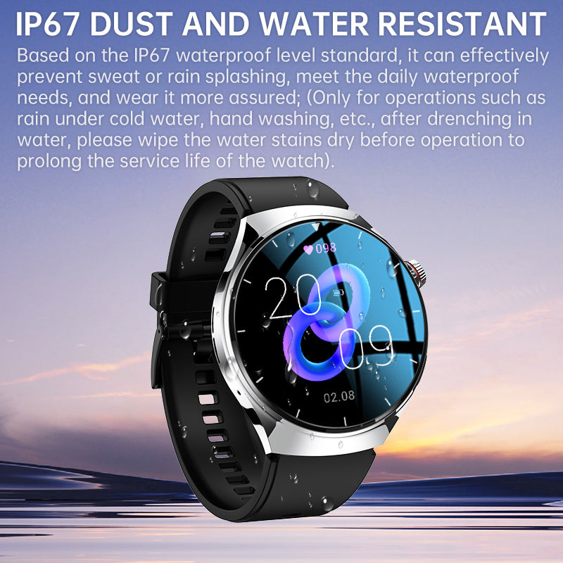 Koalarhealth KH09P Newly Upgraded Smart Watch ECG Blood Glucose Blood Components Sleep Heart Rate Blood Pressure