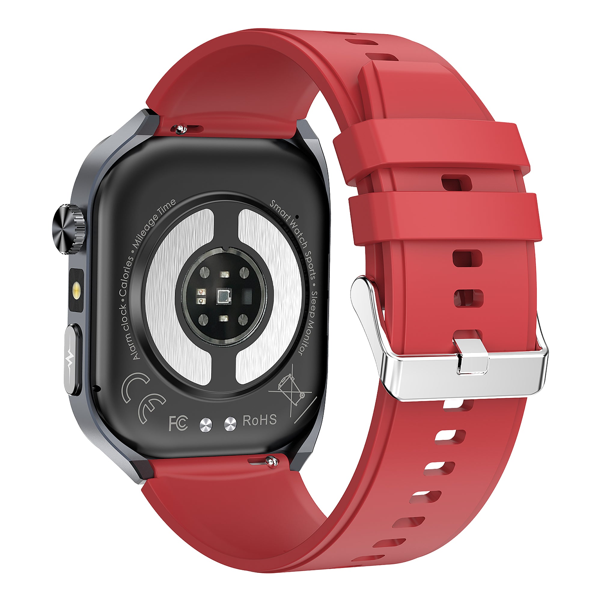 KH572 ECG + HRV Monitoring, 24/7 Heart Rate Blood Pressure SpO2 Stress Monitoring Smart Watch, Micro-physical Examination Body Composition Bluetooth Call