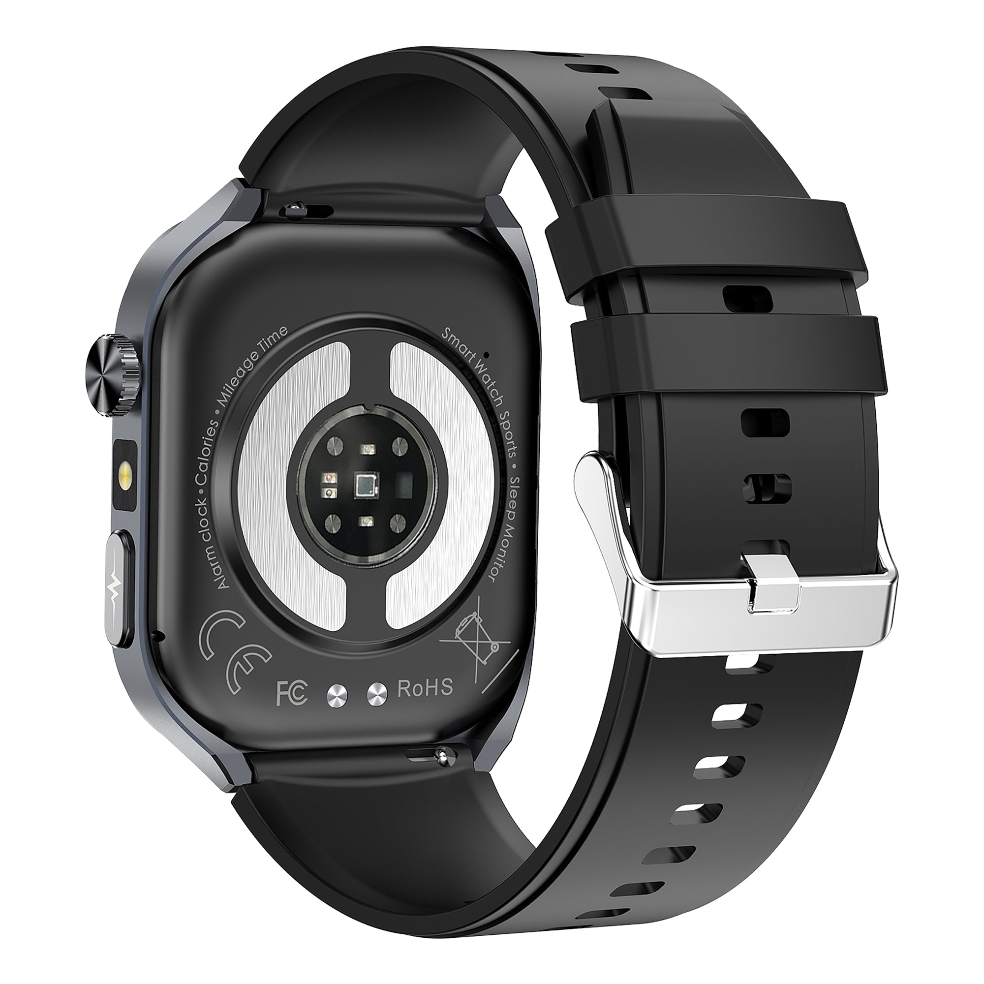 KH572 ECG + HRV Monitoring, 24/7 Heart Rate Blood Pressure SpO2 Stress Monitoring Smart Watch, Micro-physical Examination Body Composition Bluetooth Call