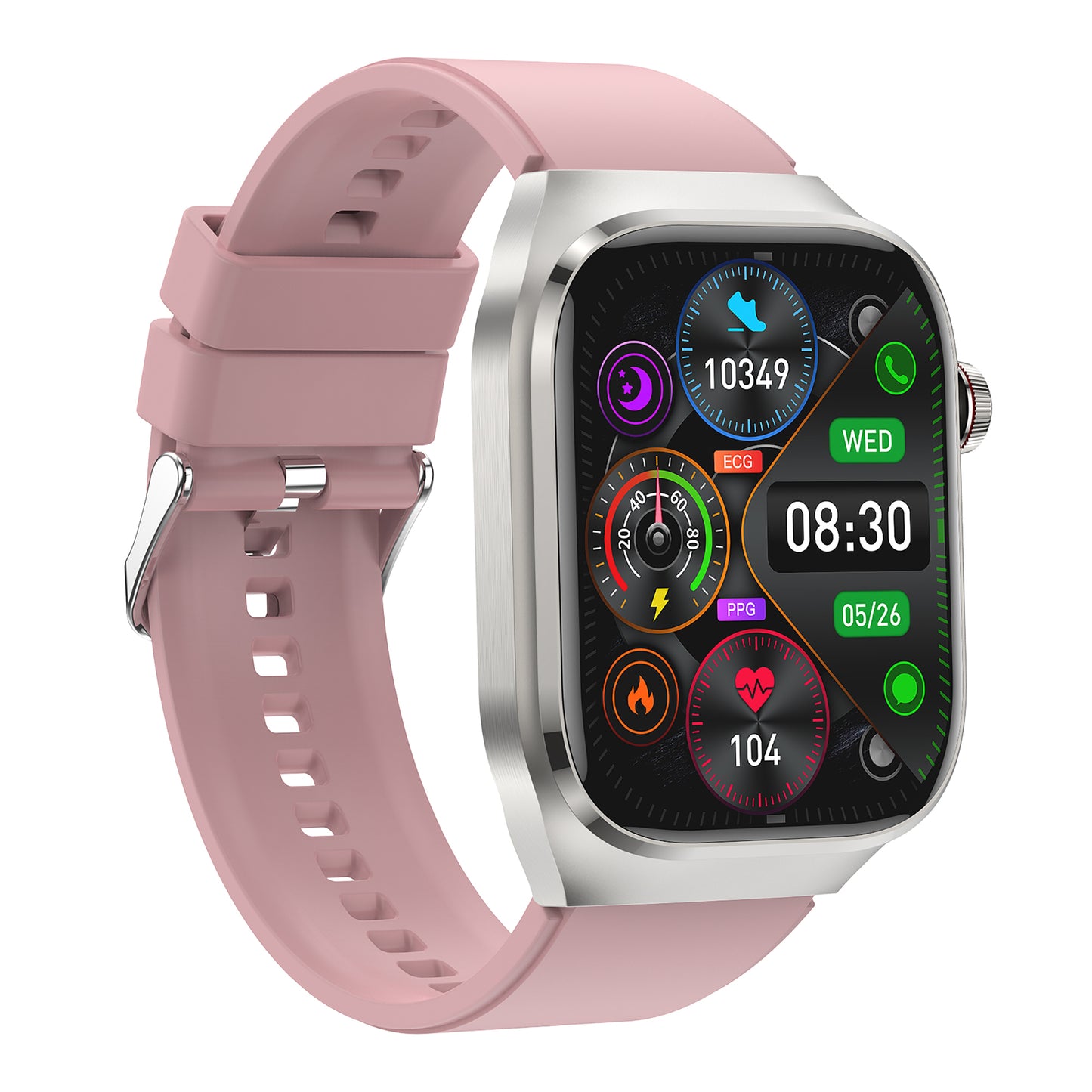 Koalarhealth KH16 One-click Micro Examination Blood Glucose Blood Lipids Uric Acid Blood Pressure Blood Oxygen SOS Smart Watch