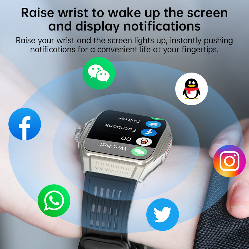 Koalarhealth KT03 Sleep Aid Watch Intelligently Initiate ECG Heart Rate Monitor Blood Sugar