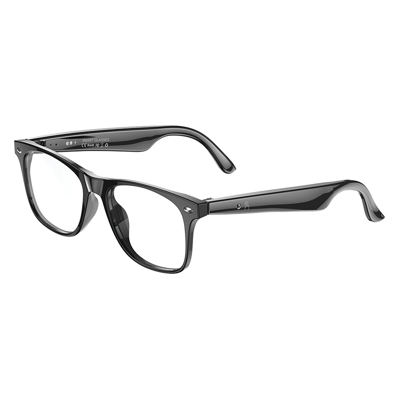 AI intelligent voice and video real-time translation Bluetooth audio glasses, 163 languages | Voice notes | Remote photo taking | Bluetooth 6.0 calls | Music playback | IP65 waterproof