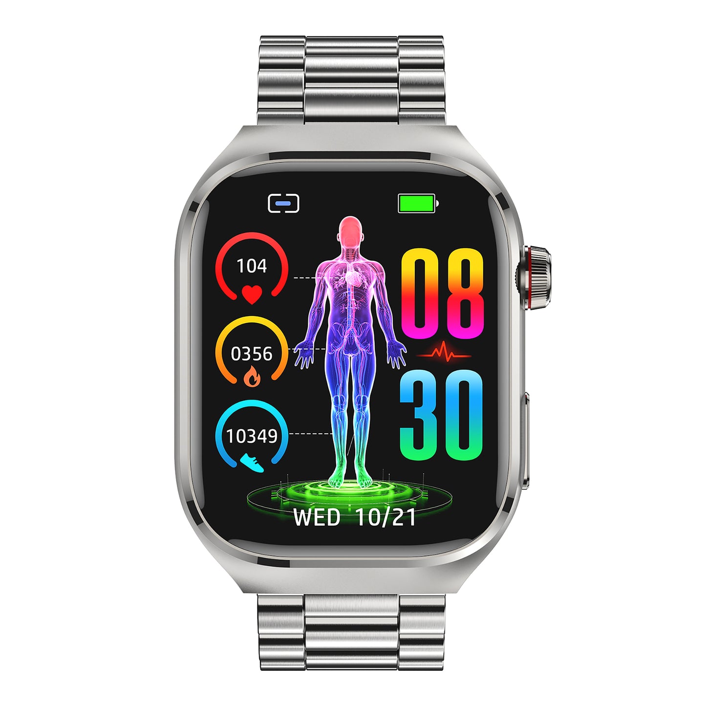Koalarhealth KH16 One-click Micro Examination Blood Glucose Blood Lipids Uric Acid Blood Pressure Blood Oxygen SOS Smart Watch