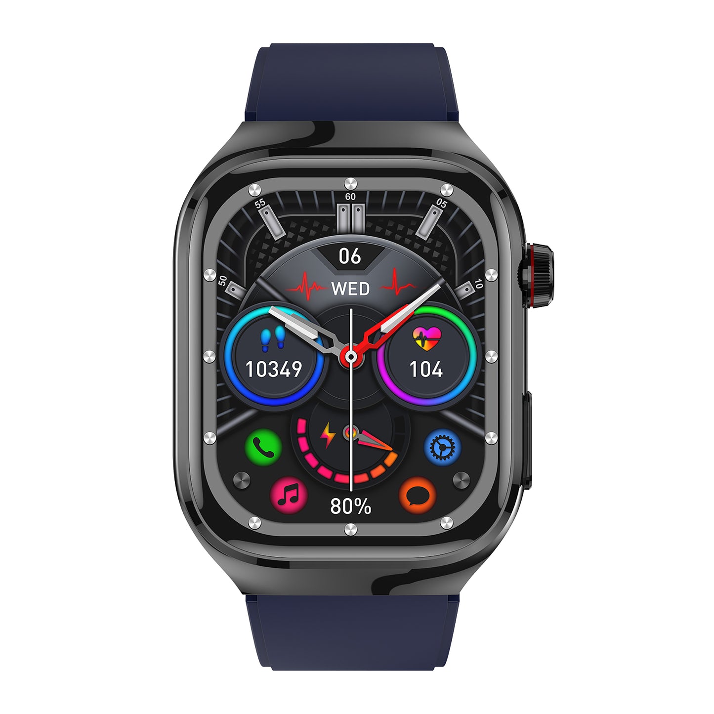 Koalarhealth KH16 One-click Micro Examination Blood Glucose Blood Lipids Uric Acid Blood Pressure Blood Oxygen SOS Smart Watch
