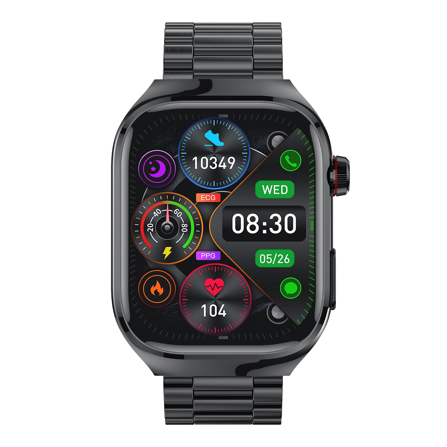 Koalarhealth KH16 One-click Micro Examination Blood Glucose Blood Lipids Uric Acid Blood Pressure Blood Oxygen SOS Smart Watch
