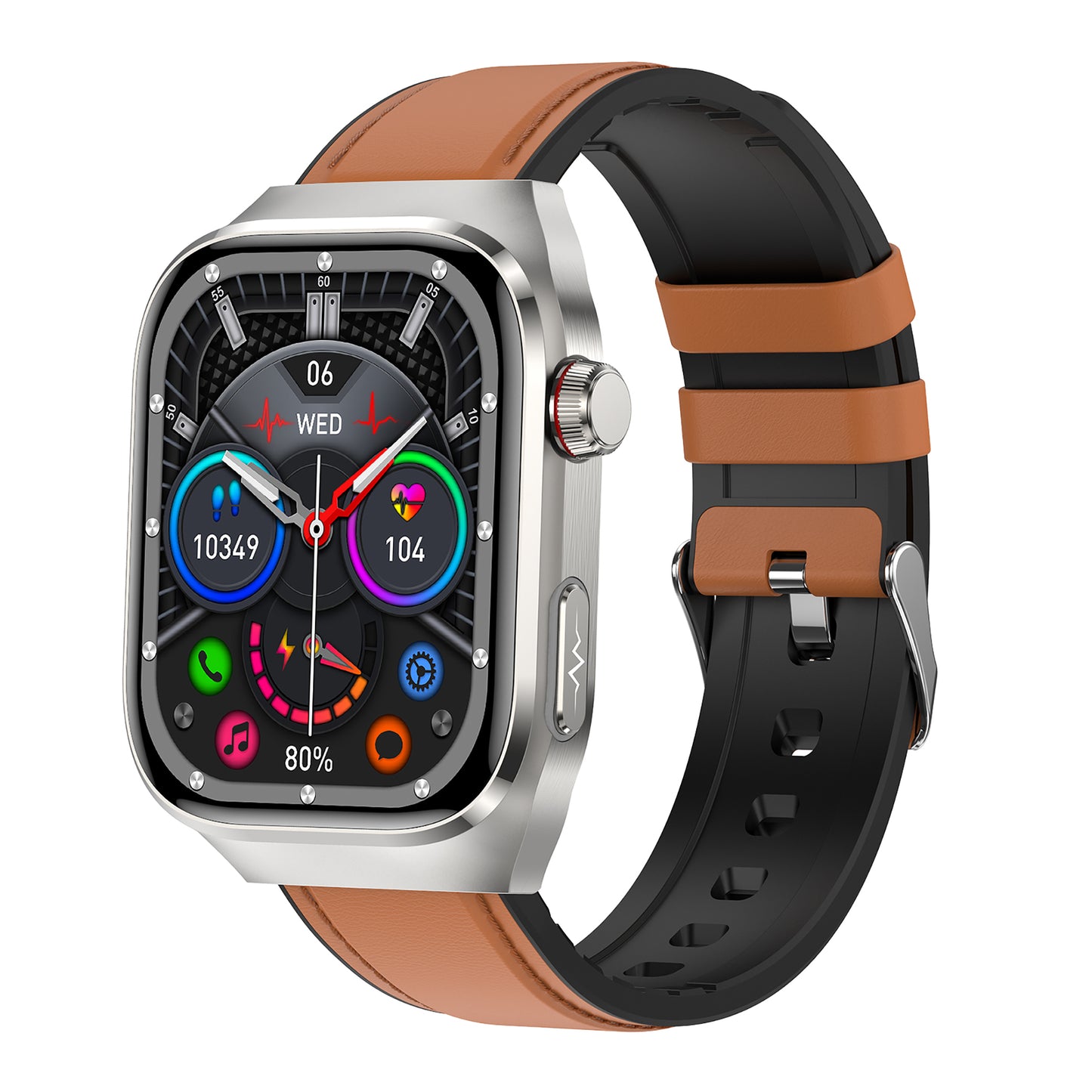 Koalarhealth KH16 One-click Micro Examination Blood Glucose Blood Lipids Uric Acid Blood Pressure Blood Oxygen SOS Smart Watch