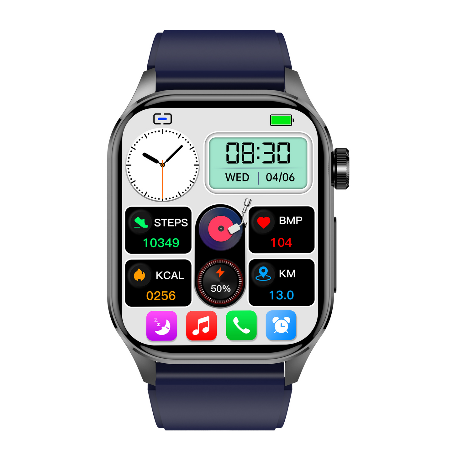 KH58 Health Management Body Composition ECG Blood Pressure Oxygen Sleep SOS Emergency Call Smart Watch