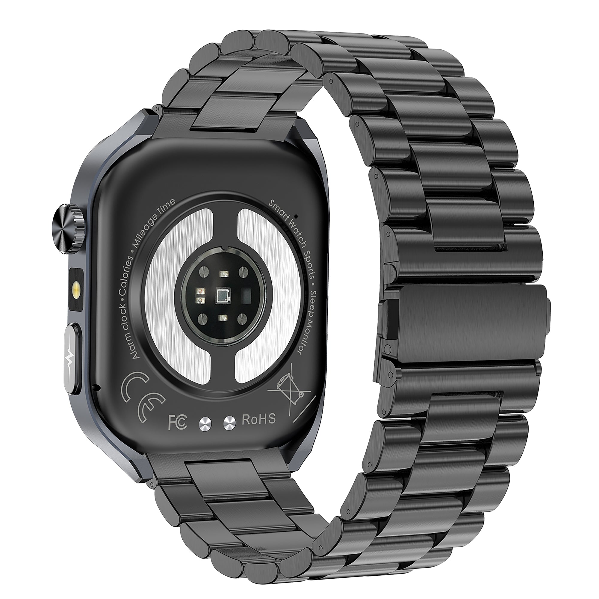 KH572 ECG + HRV Monitoring, 24/7 Heart Rate Blood Pressure SpO2 Stress Monitoring Smart Watch, Micro-physical Examination Body Composition Bluetooth Call