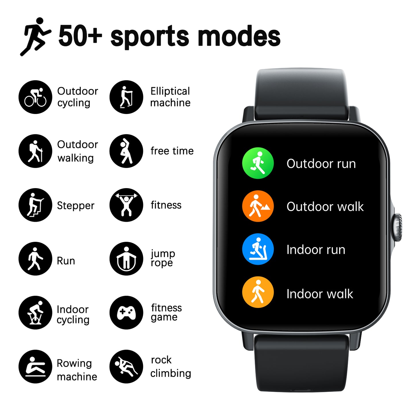 KH107 Sports Passion 24 Hours Health Monitoring Body Temperature