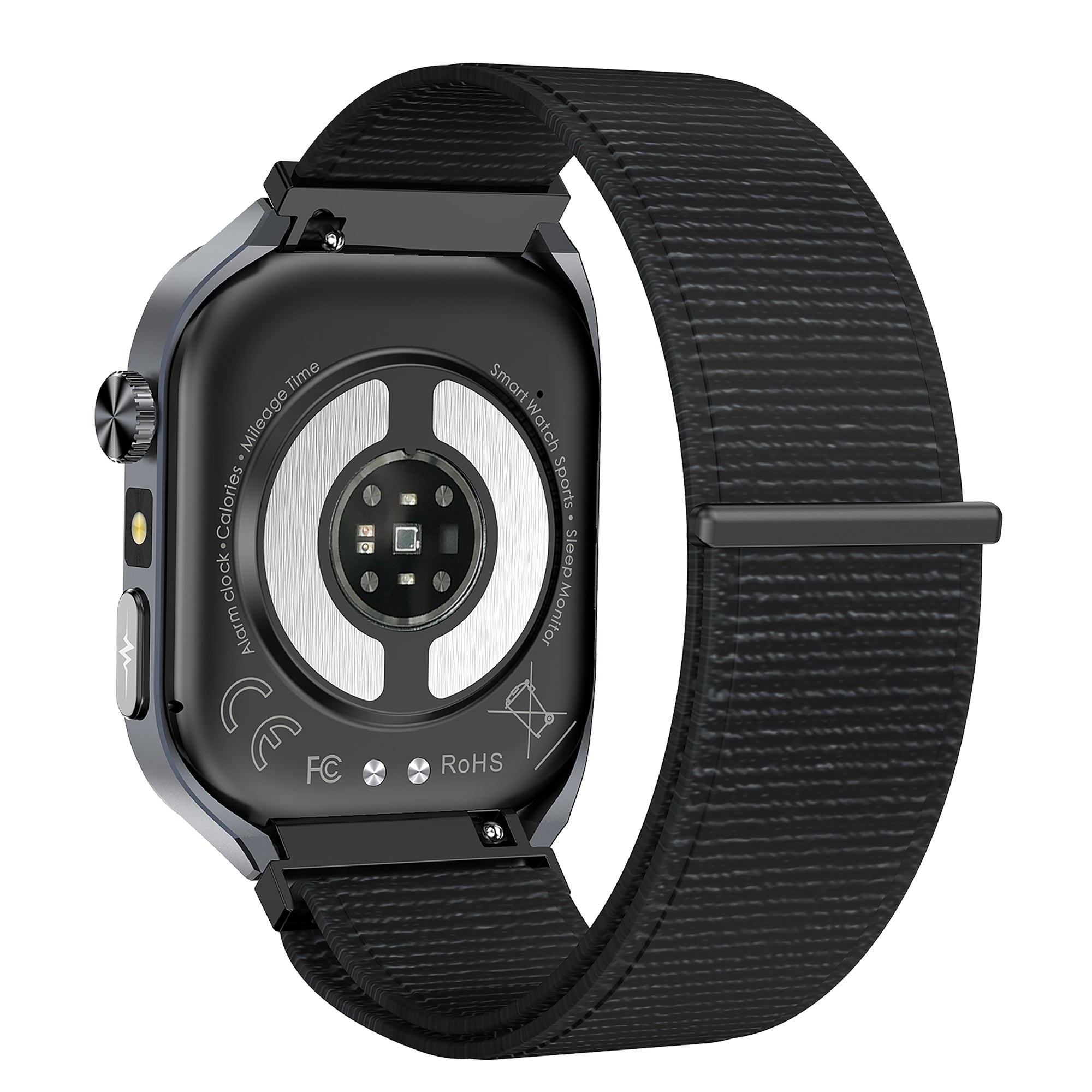 KH572 ECG + HRV Monitoring, 24/7 Heart Rate Blood Pressure SpO2 Stress Monitoring Smart Watch, Micro-physical Examination Body Composition Bluetooth Call