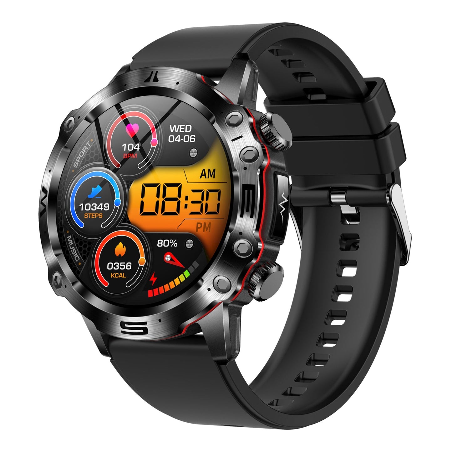 KH48 Outdoor ECG Blood Oxygen Pressure Blood Composition analysis Sporty Smart Watch