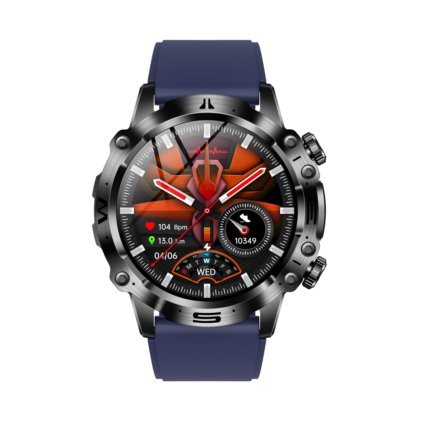 KH48 Outdoor ECG Blood Oxygen Pressure Blood Composition analysis Sporty Smart Watch