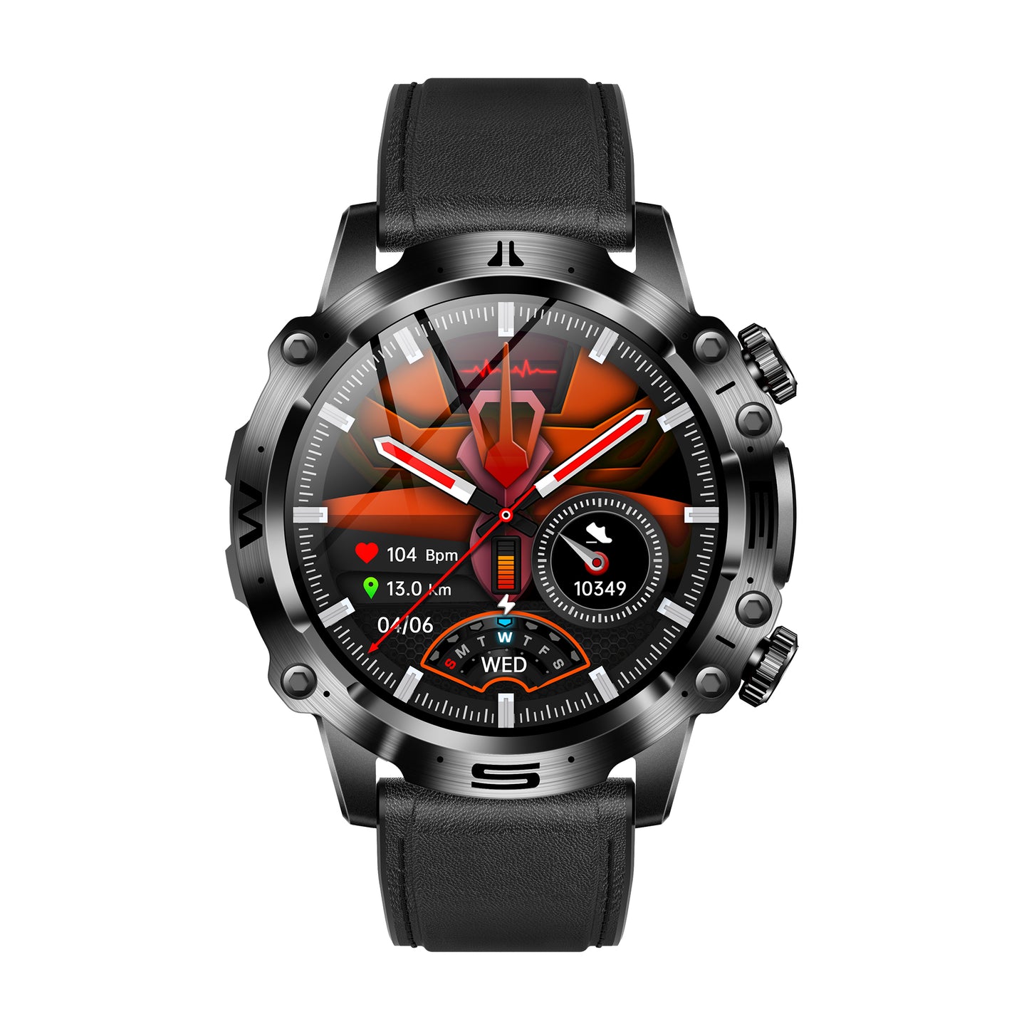 KH48 Outdoor ECG Blood Oxygen Pressure Blood Composition analysis Sporty Smart Watch