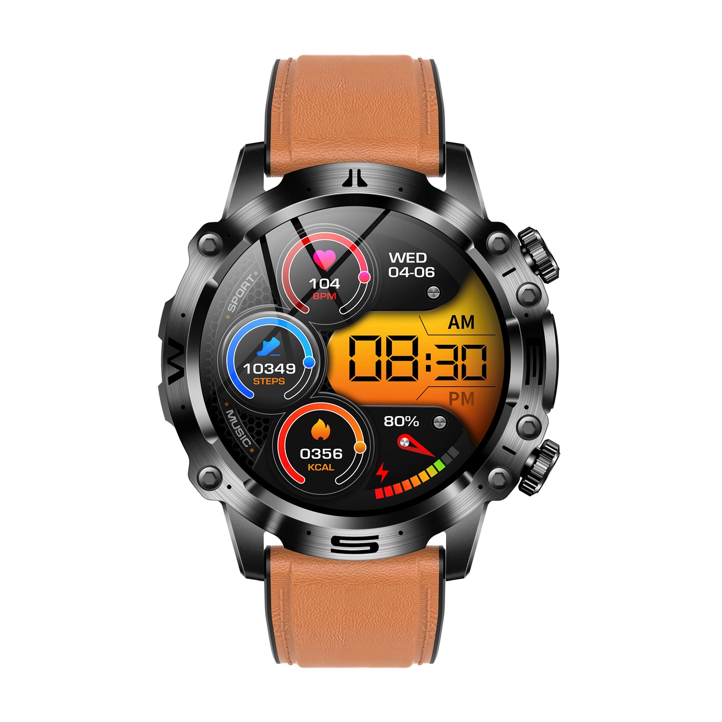 KH48 Outdoor ECG Blood Oxygen Pressure Blood Composition analysis Sporty Smart Watch