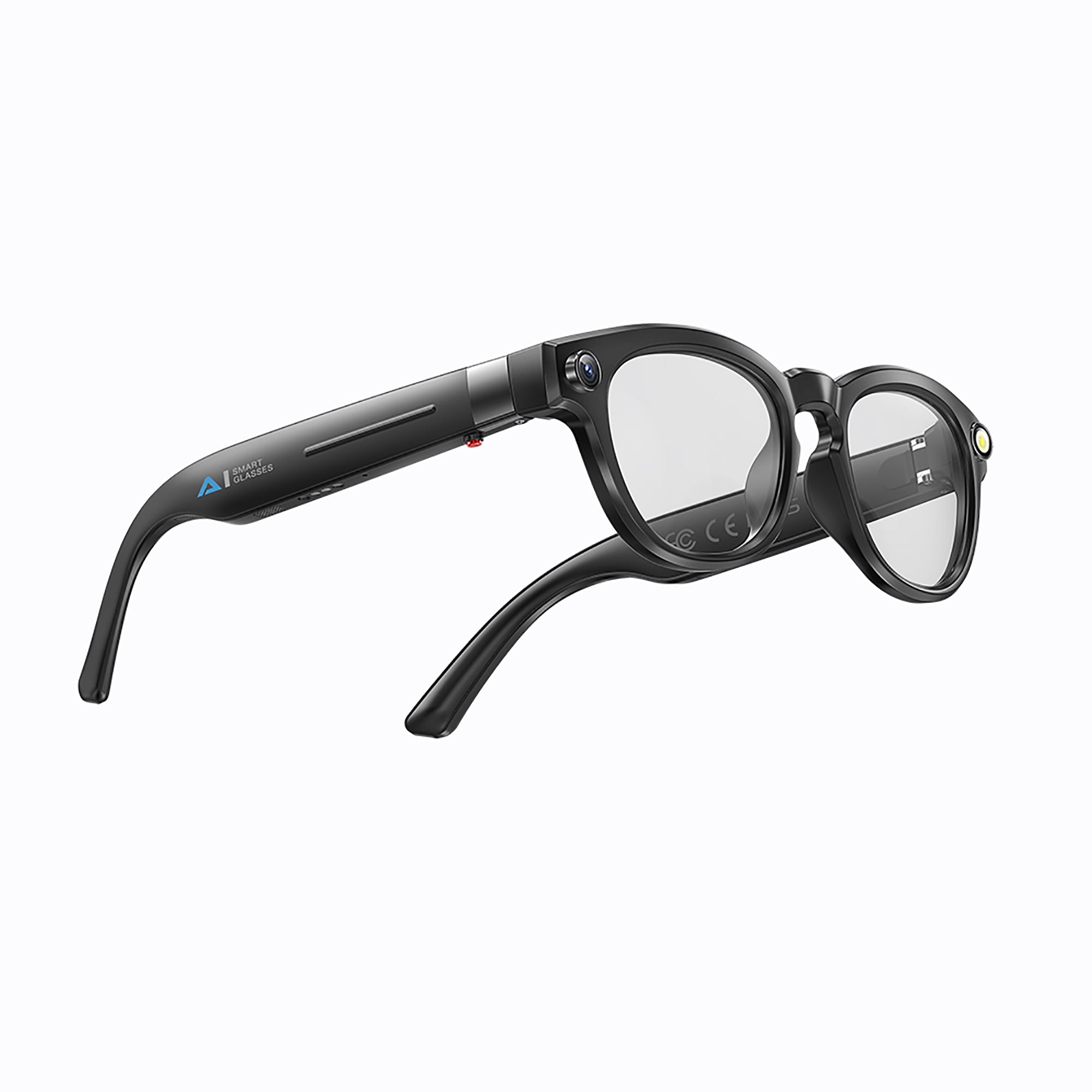 KQ08 4K HD Camera Smart Glasses, Real-time translation | Bluetooth Calls | Gesture Sliding | Music Control | AI Image Recognition & Dialogue