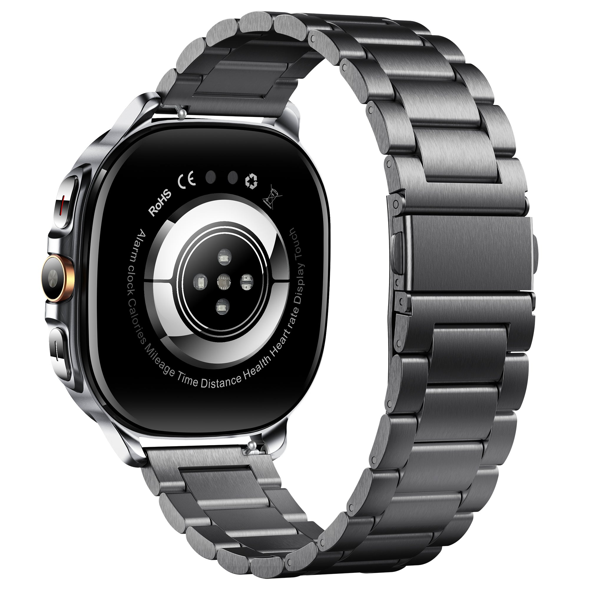 KH400 1.43" AMOLED GPS Positioning Outdoor Sports Watch, Altimeter/Barometer/Compass, Heart Rate SpO2 Blood Pressure Sleep, AI watch Face/AI Q&A/3ATM Waterproof/128 Sports Modes