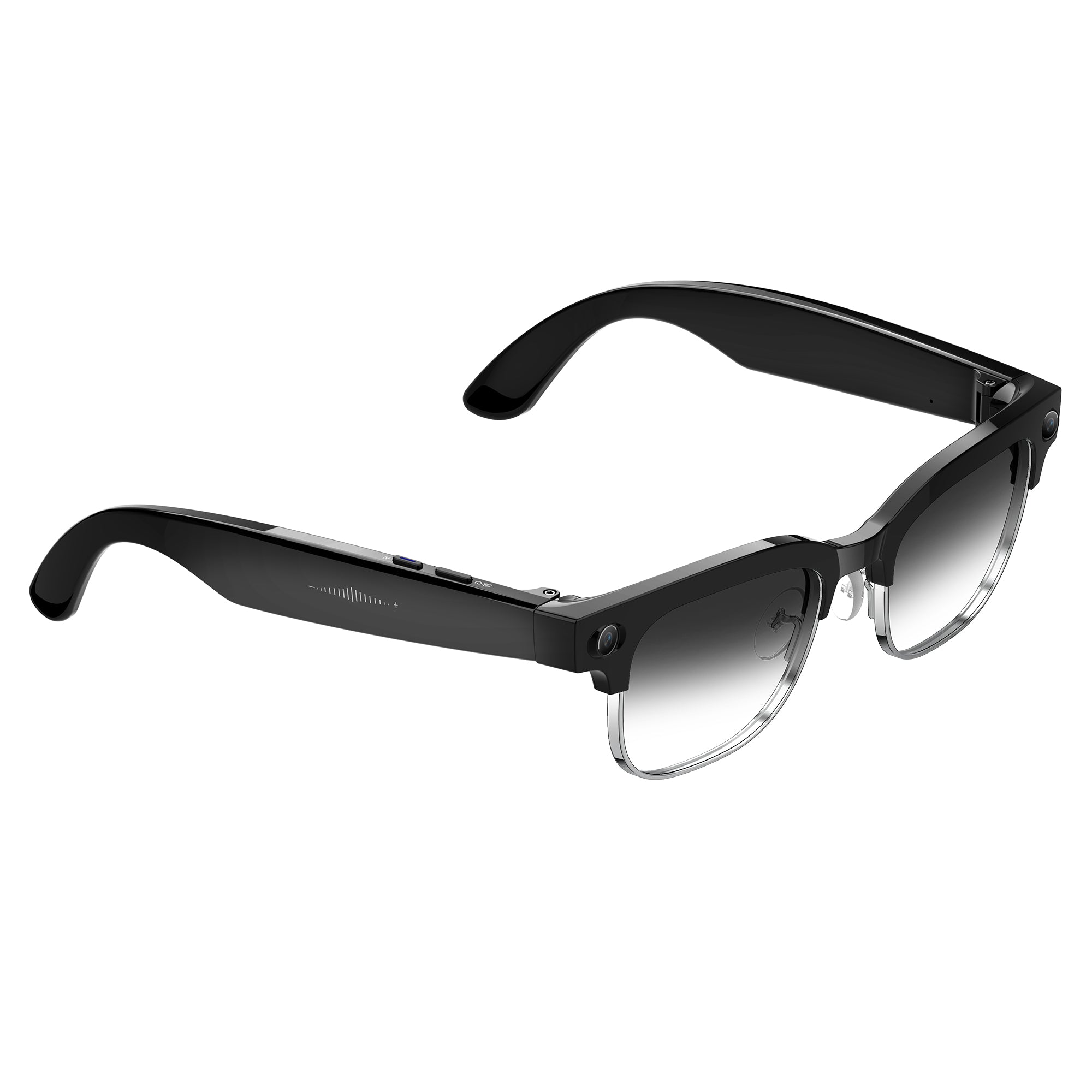 KW30 AI Smart Camera Glasses with 8MP Sony Camera, 4K Photo | 1080P Video Recording | Real-Time Translation | Voice Assistant | AI Image Recognition | IP66 Waterproof | 12H Music