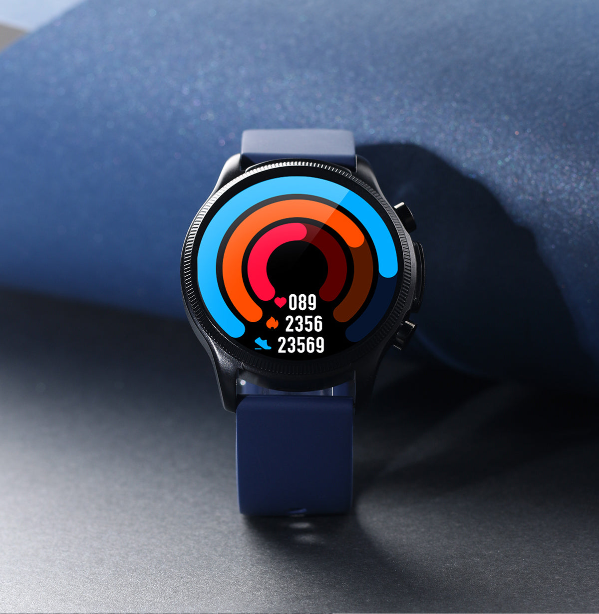 KH04 ECG PTT HRV Blood Oxygen Heart Rate Blood Pressure Sleep Round