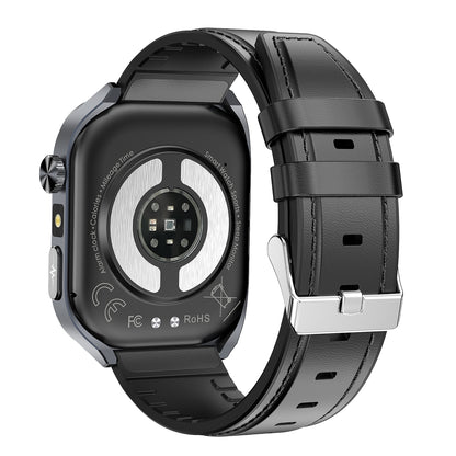 KH572 ECG + HRV Monitoring, 24/7 Heart Rate Blood Pressure SpO2 Stress Monitoring Smart Watch, Micro-physical Examination Body Composition Bluetooth Call