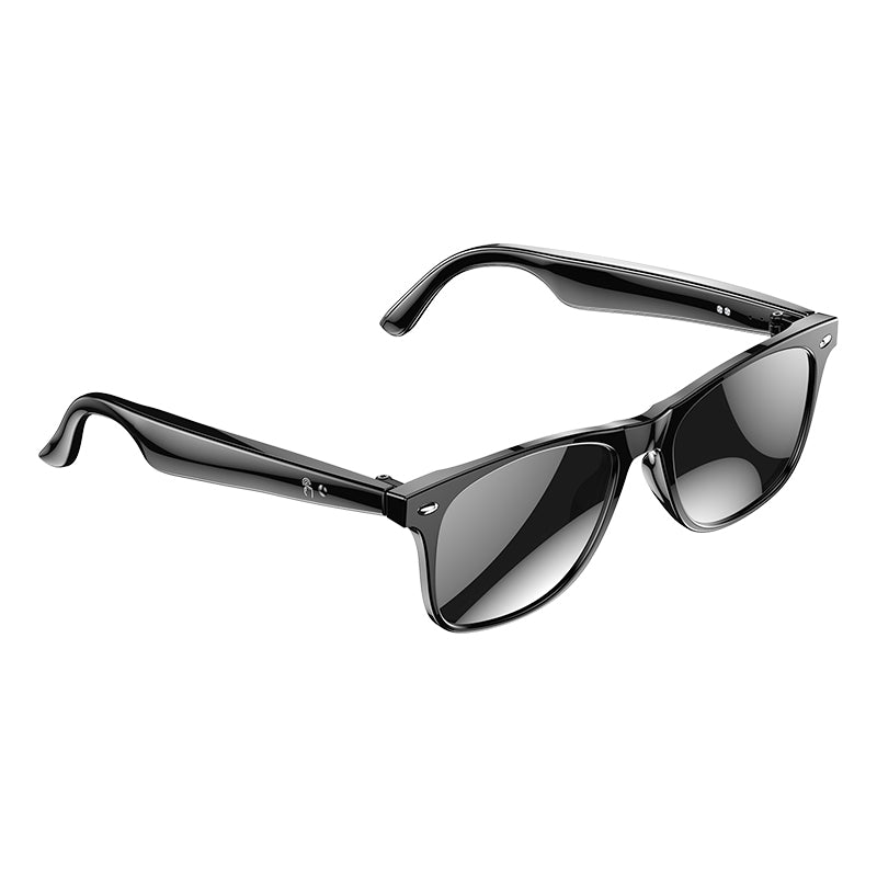 KW01 AI intelligent translation glasses, 163 languages translation| Voice notes | Remote photo taking | Music playback | IP65 waterproof