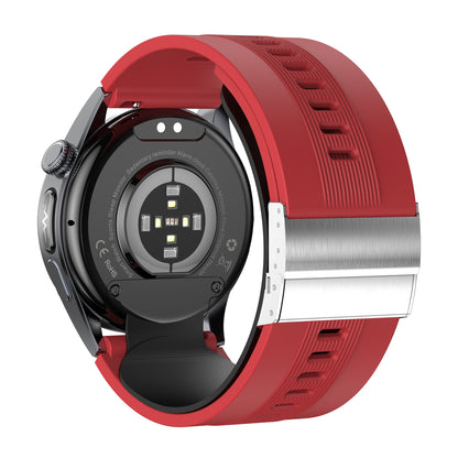 KH200 Air Pump + Airbag Blood Pressure Watch with Voice Broadcast, ECG Smart Watch Heart Rate SpO2 Sleep, EDA Skin Conductance/Emotion/Fatigue Level Testing, Blood Component Analysis, SOS Emergency Call