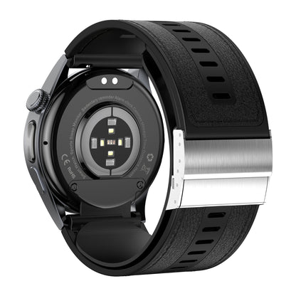 KH200 Air Pump + Airbag Blood Pressure Watch with Voice Broadcast, ECG Smart Watch Heart Rate SpO2 Sleep, EDA Skin Conductance/Emotion/Fatigue Level Testing, Blood Component Analysis, SOS Emergency Call