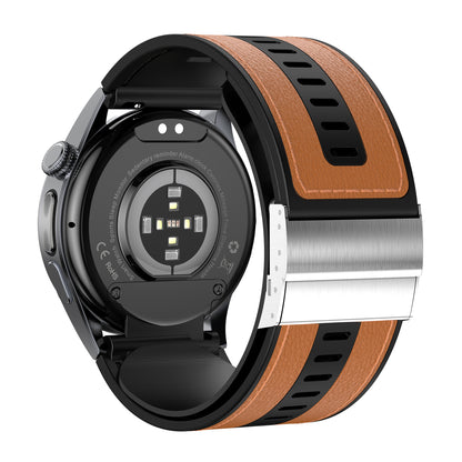 KH200 Air Pump + Airbag Blood Pressure Watch with Voice Broadcast, ECG Smart Watch Heart Rate SpO2 Sleep, EDA Skin Conductance/Emotion/Fatigue Level Testing, Blood Component Analysis, SOS Emergency Call