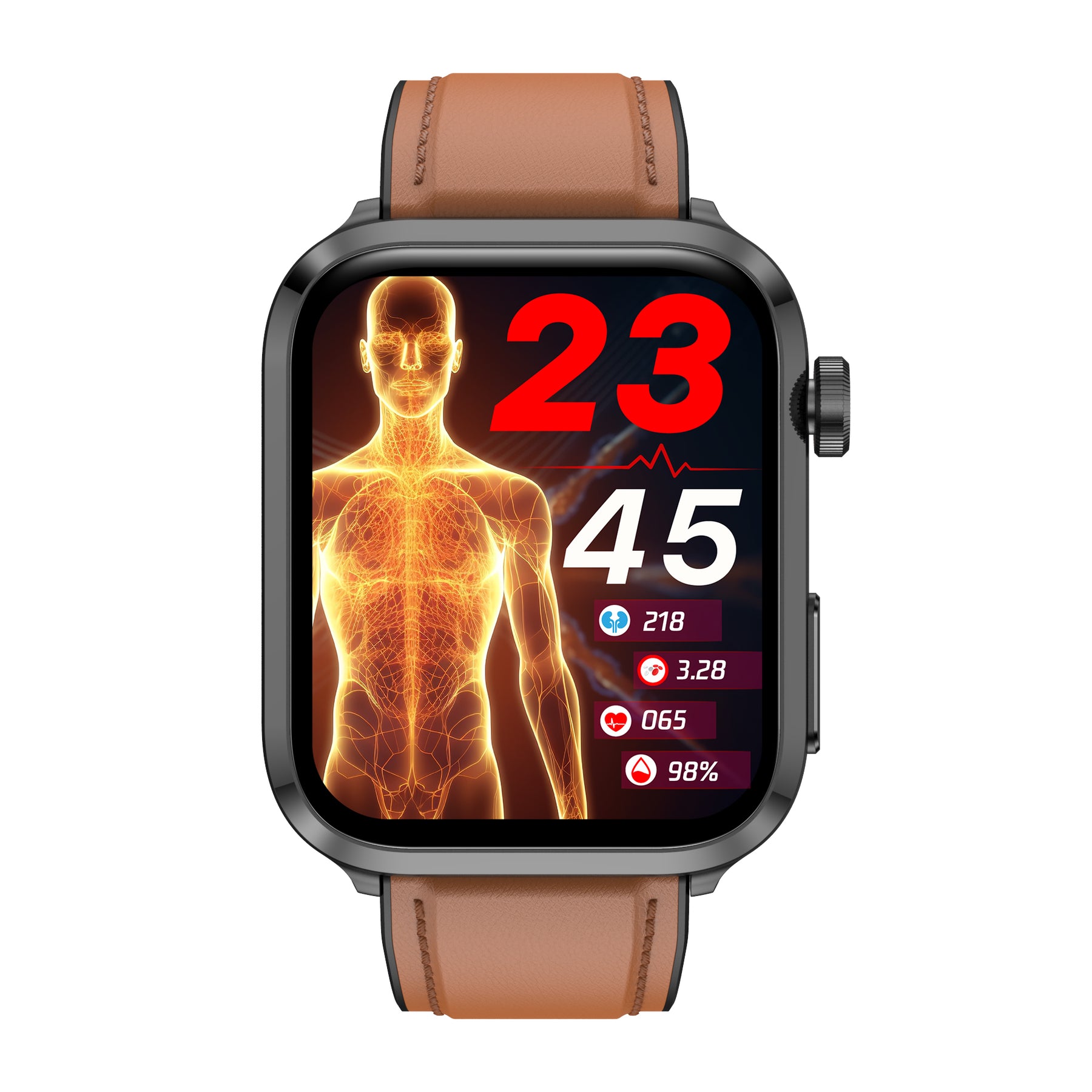 KH22 Wearable Health Management Experts Laser Therapy Blood Oxygen ECG Health Smartwatch Bluetooth Call