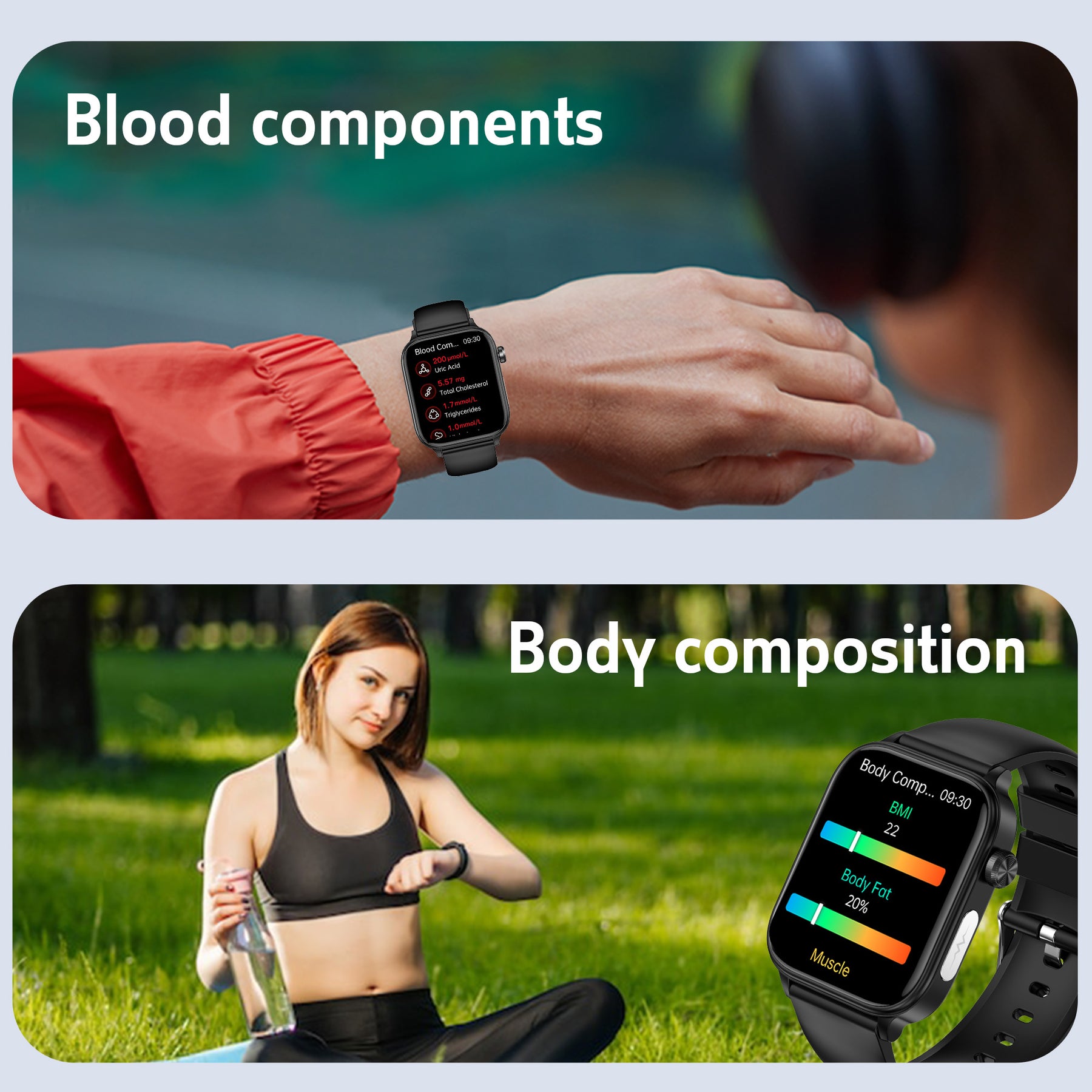 KH91 Extraodinary Health Exercise Management ECG Bluetooth Call SOS Emergency Call