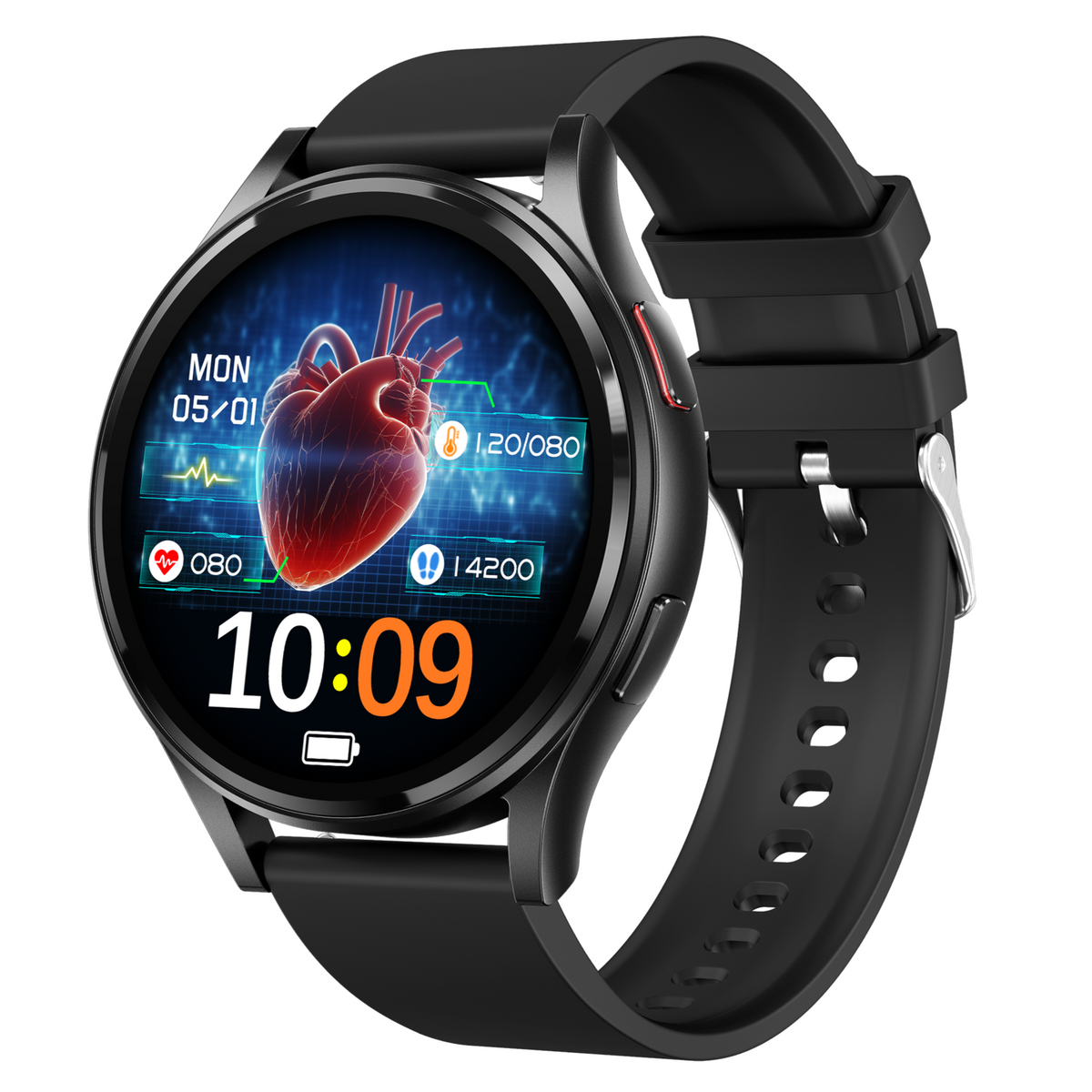 KHA3 AMOLED HD Screen Health Smart Watch Body Composition ECG Blood Pressure