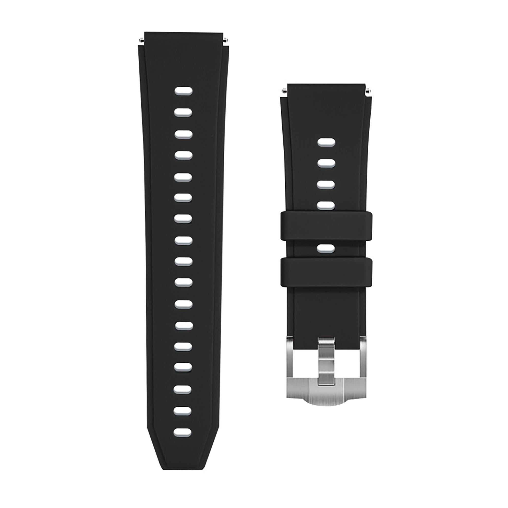 Classic Silicone Strap (2 Pack) 22mm