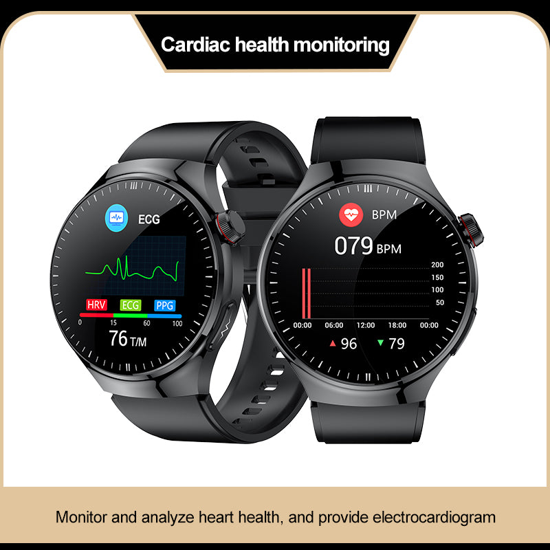 Koalarhealth KH26 One click micro examination of Five Organ Health Monitoring Blood Glucose Blood Lipids Uric Acid Blood Pressure Blood Oxygen SOS Smart Watch