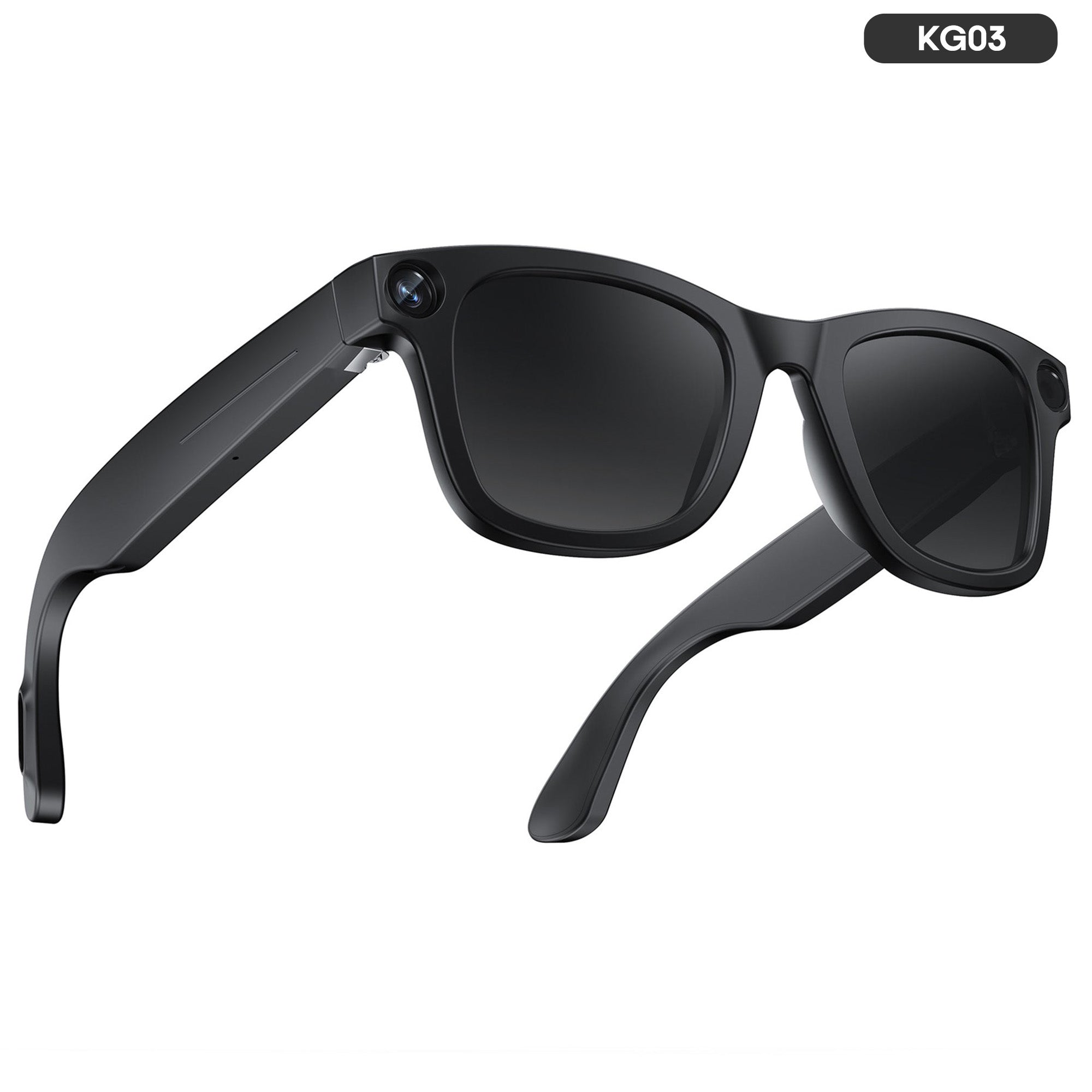KG03 800W Pixel Camera Glasses With Image Stabilization Technology Bluetooth Call AI Things Recognition Photo Taking Voice Assistant Music Control