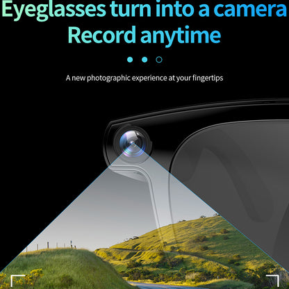 KCY1 HD 1080P Smart Camera Glasses With ChatGPT Voice Assistant, 8MP HD Camera | Real-time Translation | Bluetooth Calling | IP67 Waterproof | 270mAh Long-lasting Battery