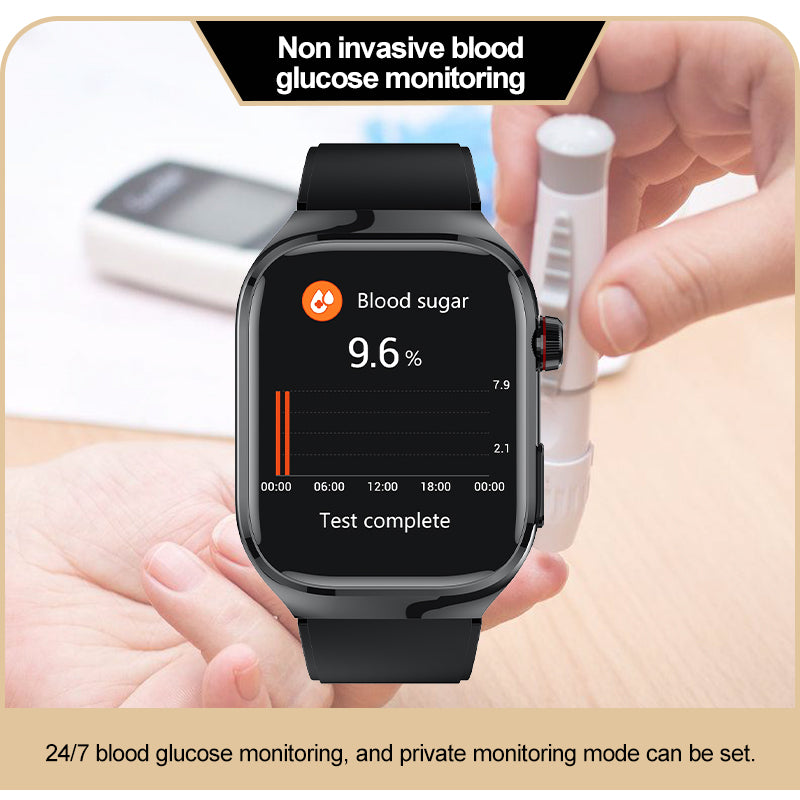 Koalarhealth KH16 One click micro examination of Five Organ Health Monitoring Blood Glucose Blood Lipids Uric Acid Blood Pressure Blood Oxygen SOS Smart Watch