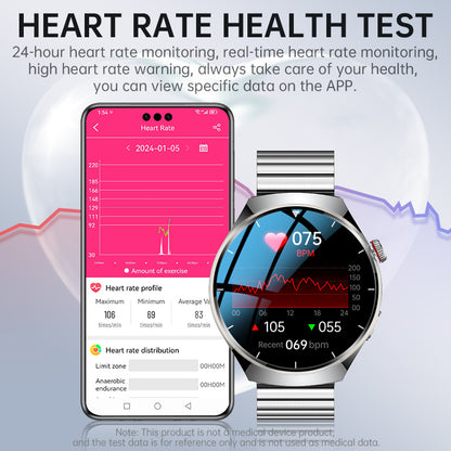 Koalarhealth KH09P Newly Upgraded Smart Watch ECG Blood Glucose Blood Components Sleep Heart Rate Blood Pressure