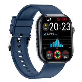 KH587 1.96" AMOLED Thin and Light SOS Health Smart Watch ECG/HRV One-click Micro-Physical Examination Blood Sugar Blood Oxygen Heart Rate Sleep Blood Composition/Body Composition