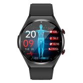 KH09 One-click Blood Pressure Blood Sugar ECG/EKG HRV Heart Rate Monitor Health Smart Watch