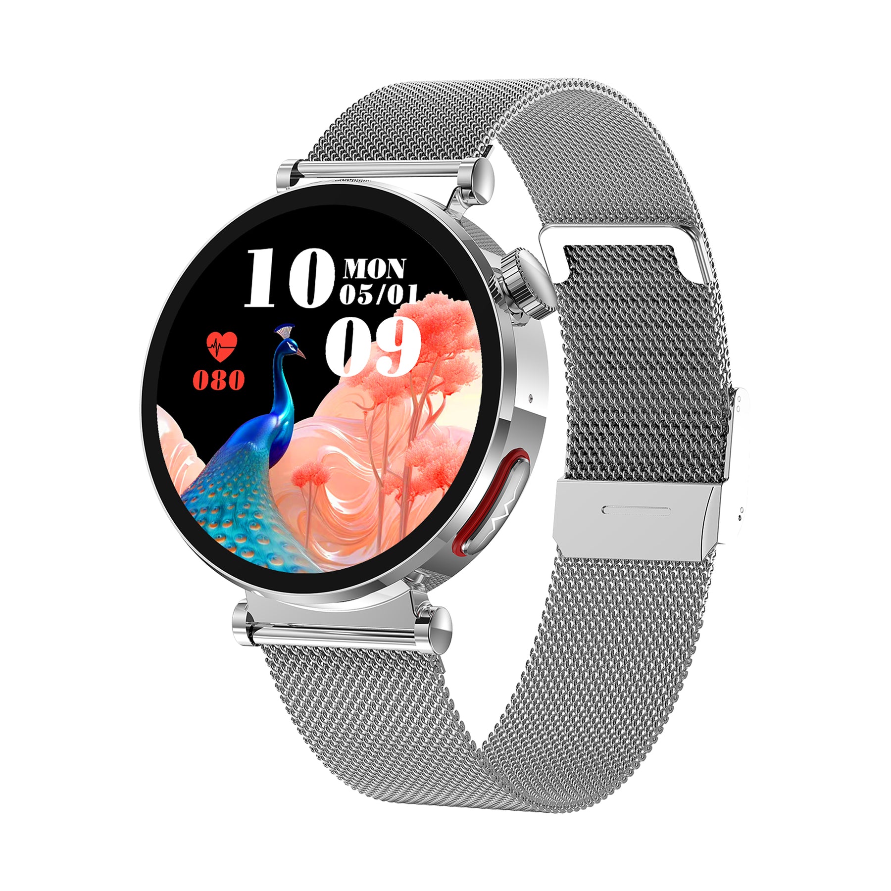 KH71 ECG Health Smart Call Watch Blood Oxygen Uric Acid Lipid Monitoring Voice Assistant Physiological Cycle Record