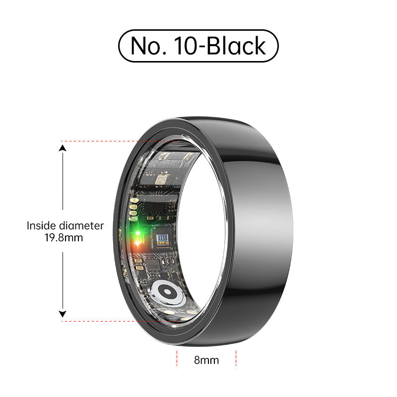 KR001 Health Smart Ring 5-day Battery Life Sports Heart Rate Blood Oxygen Blood Pressure Sleep Health Tracker