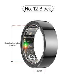 KR001 Health Smart Ring 5-day Battery Life Sports Heart Rate Blood Oxygen Blood Pressure Sleep Health Tracker