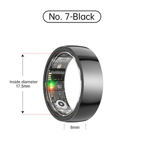 KR001 Health Smart Ring 5-day Battery Life Sports Heart Rate Blood Oxygen Blood Pressure Sleep Health Tracker