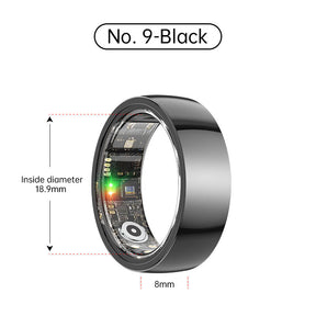 KR001 Health Smart Ring 5-day Battery Life Sports Heart Rate Blood Oxygen Blood Pressure Sleep Health Tracker