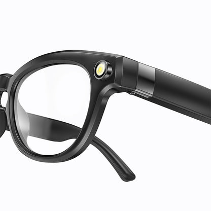 KQ08 4K HD Camera Smart Glasses, Real-time translation | Bluetooth Calls | Gesture Sliding | Music Control | AI Image Recognition & Dialogue