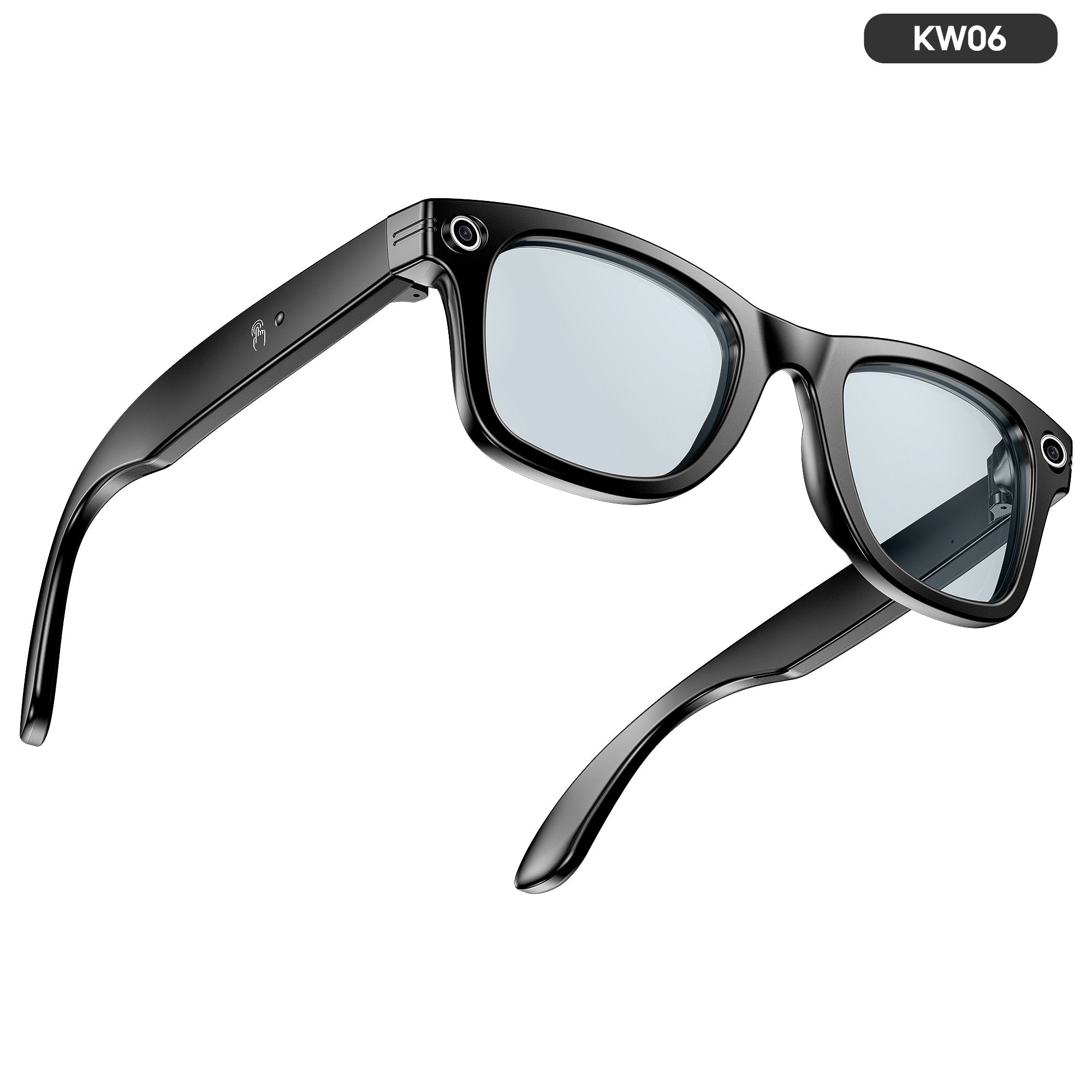 KW06 AI Photo Recognition, Video Recording and Smart Glasses | Advanced AI Dialogue Anti-blue Light Sunglasses | Ultra-light 35g| Music Control