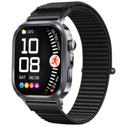 KH573 AI Q&A ECG HRV Smart Watch, AI Watch Face, Heart Rate Blood Pressure SpO2 Stress Sleep Monitoring, Blood & Composition Bluetooth Call