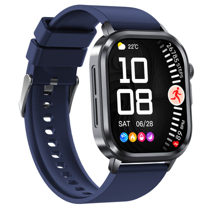 KH573 AI Q&A ECG HRV Smart Watch, AI Watch Face, Heart Rate Blood Pressure SpO2 Stress Sleep Monitoring, Blood & Composition Bluetooth Call