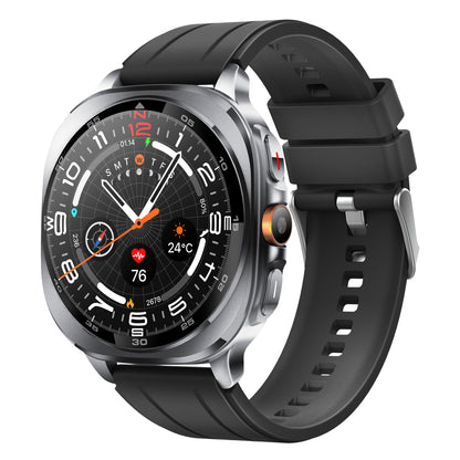 KH400 1.43" AMOLED GPS Positioning Outdoor Sports Watch, Altimeter/Barometer/Compass, Heart Rate SpO2 Blood Pressure Sleep,  AI watch Face/AI Q&A/3ATM Waterproof/128 Sports Modes